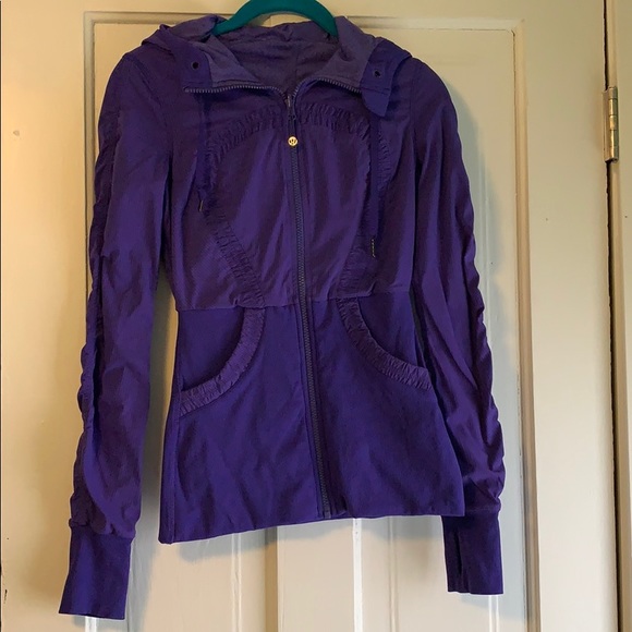 lululemon athletica Jackets & Blazers - Lululemon purple reversible jacket size 4